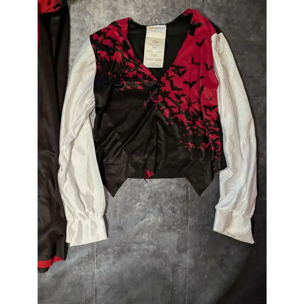 California Costume Halloween Vampire Prince Of Darkness Child L Cape Bat Vest
